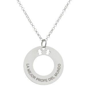 GARGANTILLA PLATA 925MM CIRCULAR - 22MM