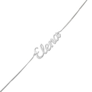 PULSERA PLATA 925MM NOMBRE PEQUEÑO