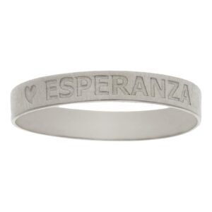 SORTIJA PLATA 925MM CORAZON + NOMBRE